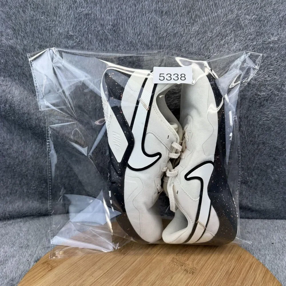 Nike Shoes Womens Size 8 White Black Mesh Training Gym Sneakers CZ3668-100